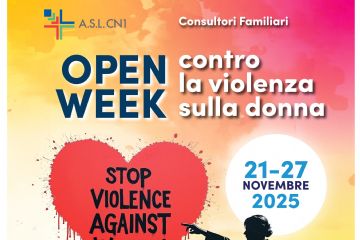 Open week contro la violenza sulle donne 21/27 novembre 2025
